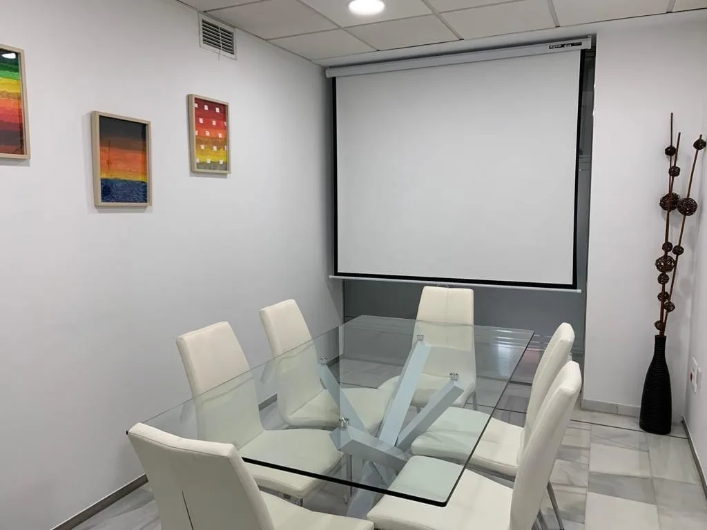 Centro De Negocios El Vial, Sala de reuniones para 6 personas, Cordoba