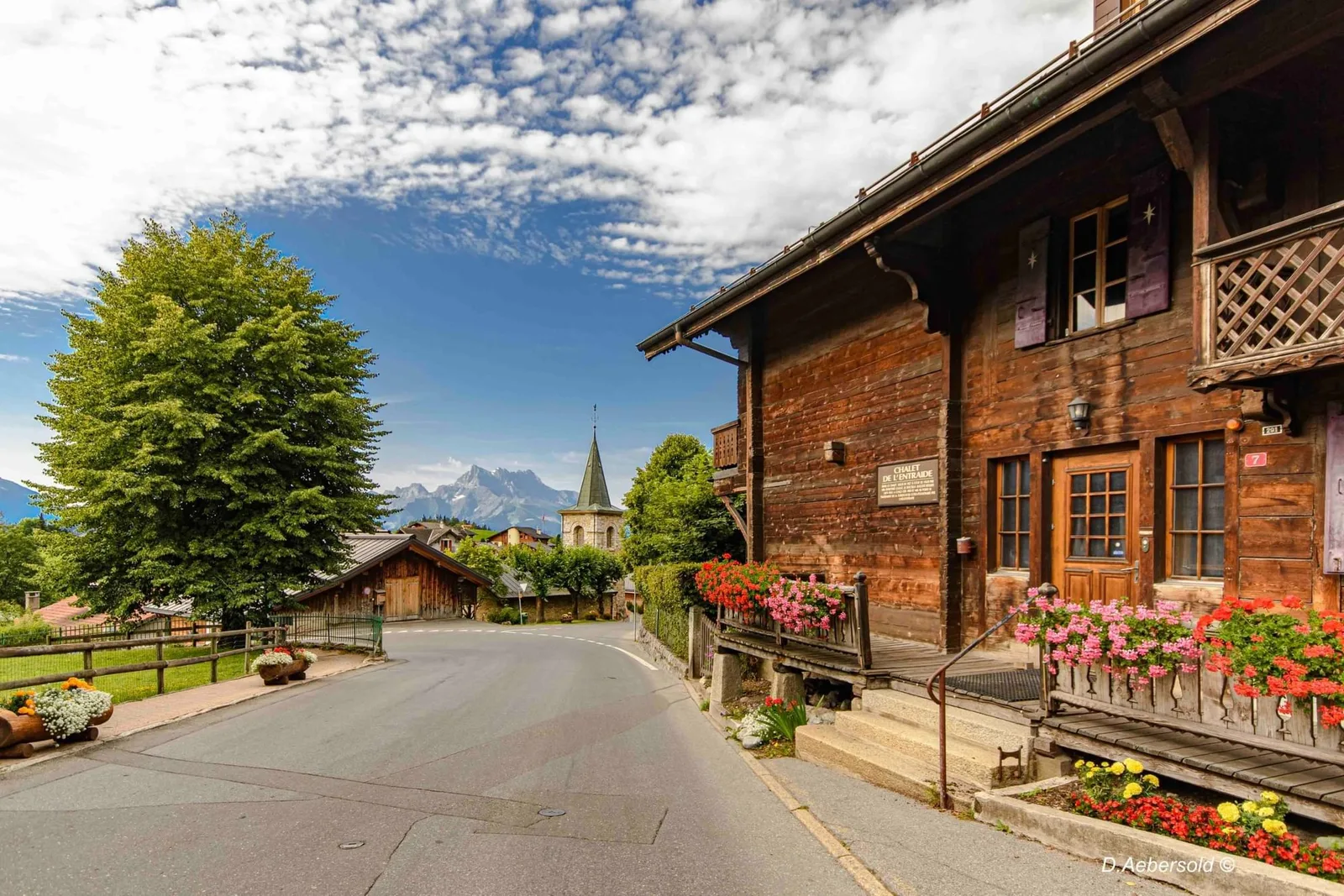 Le Chalet Leysin, Building facade, Leysin
