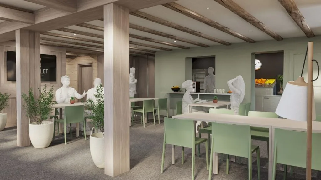 Le Chalet Leysin, Cafeteria, Leysin