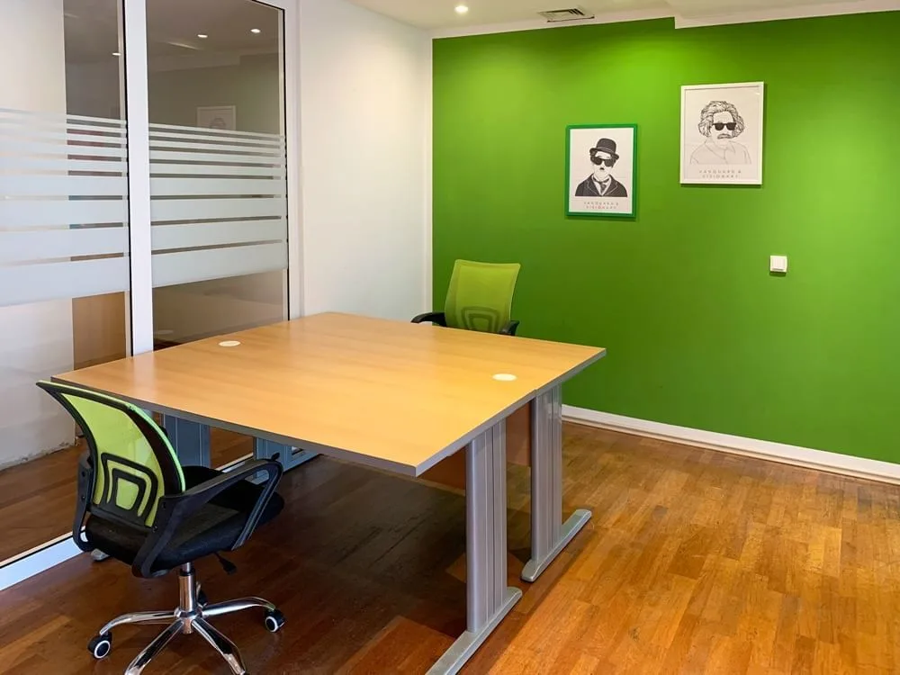 Chaos Coworking Leipzig, Privatbüro mit 2 Arbeitsplätzen, Leipzig