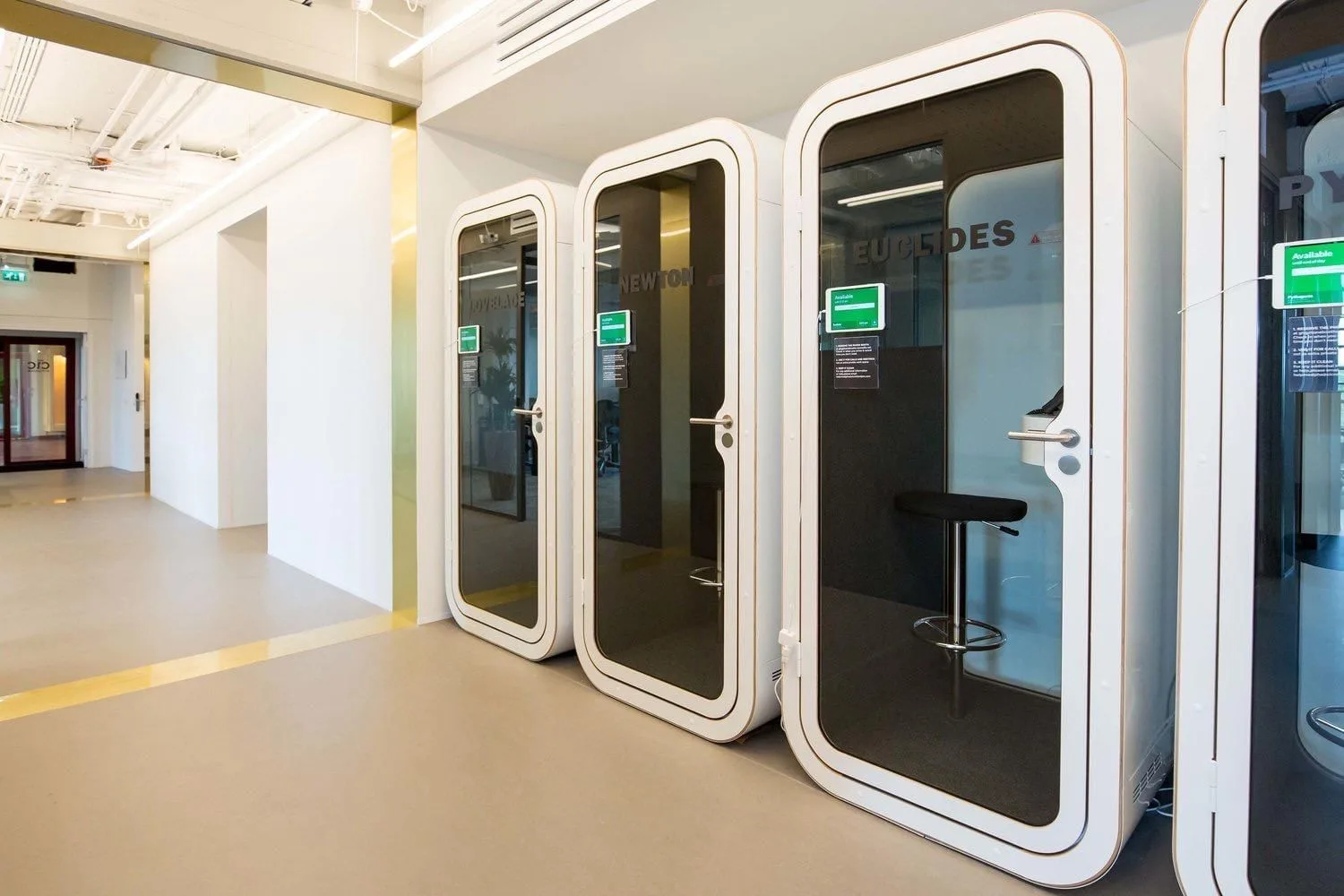 CIC Rotterdam, Cabine acoustique, Rotterdam