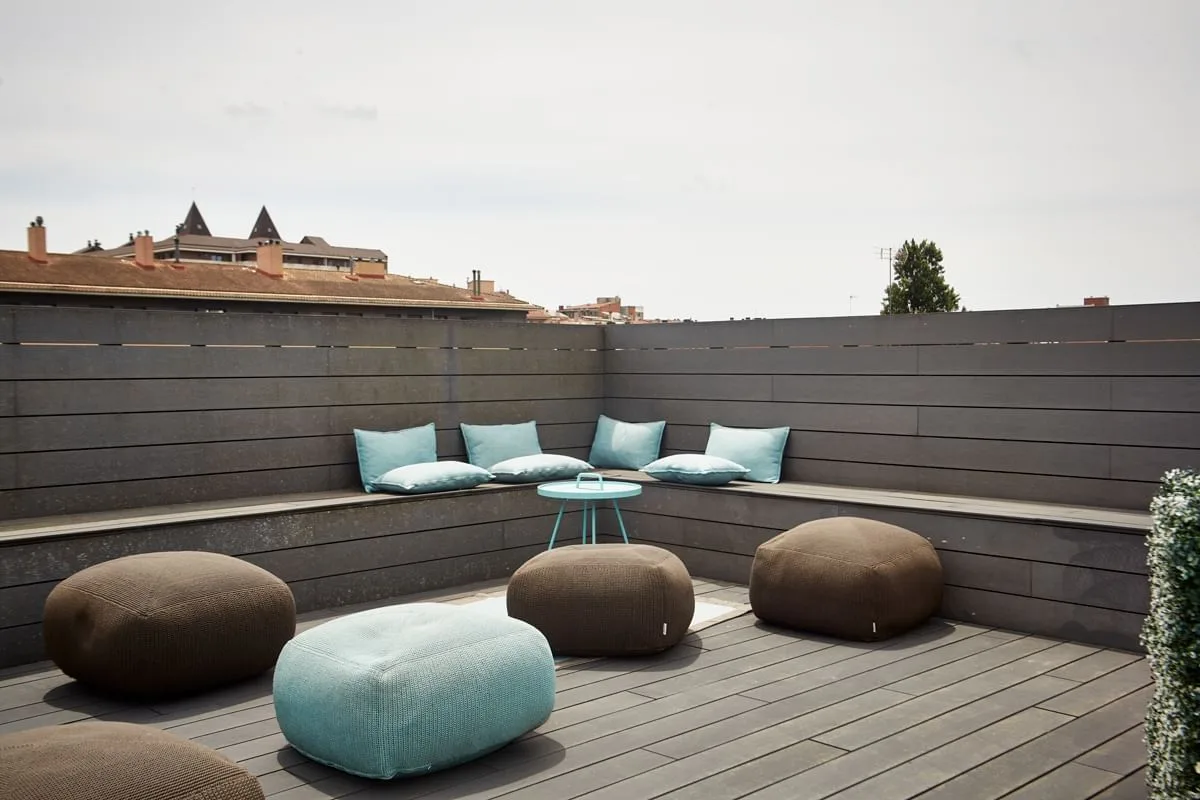 Cinc Girona, Terrace and outdoor space, Gérone