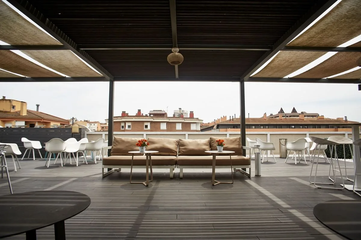 Cinc Girona, Terrace and outdoor space, Gérone