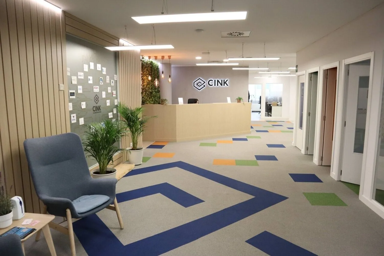 Cink Coworking Manoteras, Recepción, Madrid