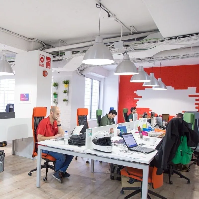 Cink Coworking Paseo de la Castellana, Open-plan office, Madrid