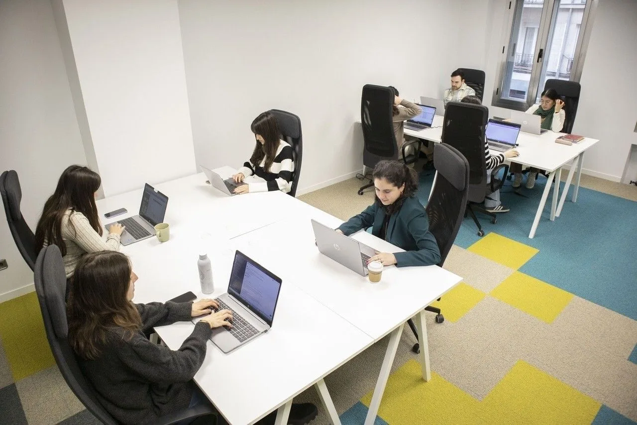Cink Coworking Ríos Rosas, Open-plan office, Madrid