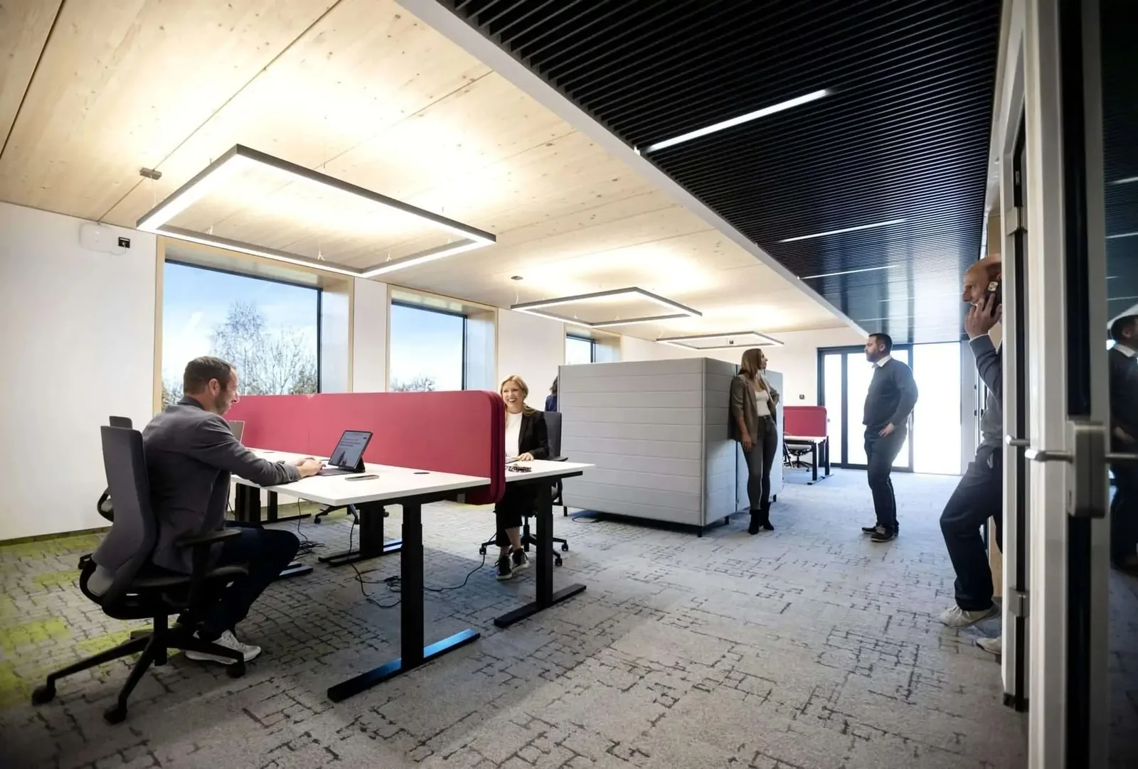 CK Workspace, Großraumbüro, Unterschleissheim