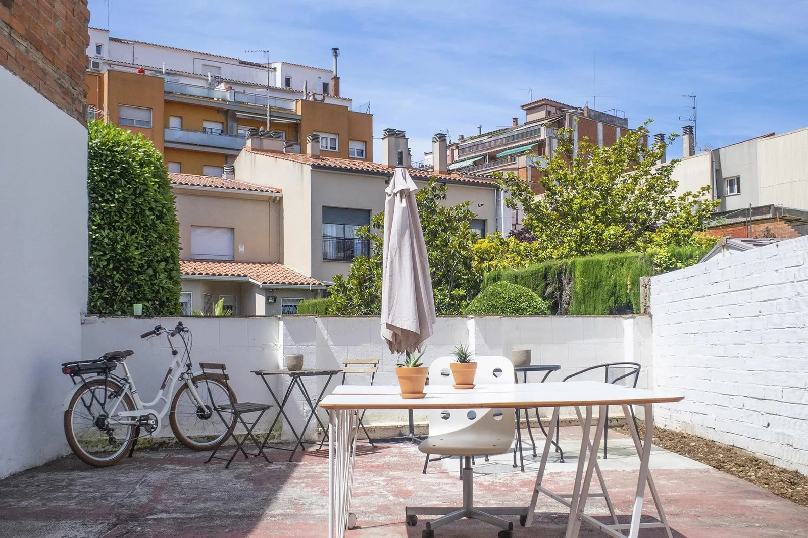 La Cleda, Terrasse et espace extérieur, Sant Cugat del Vallès