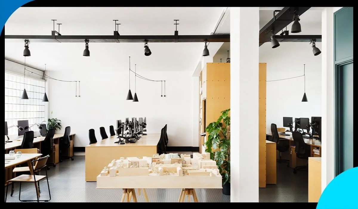 Cliff Road Studios, Open-plan office, London