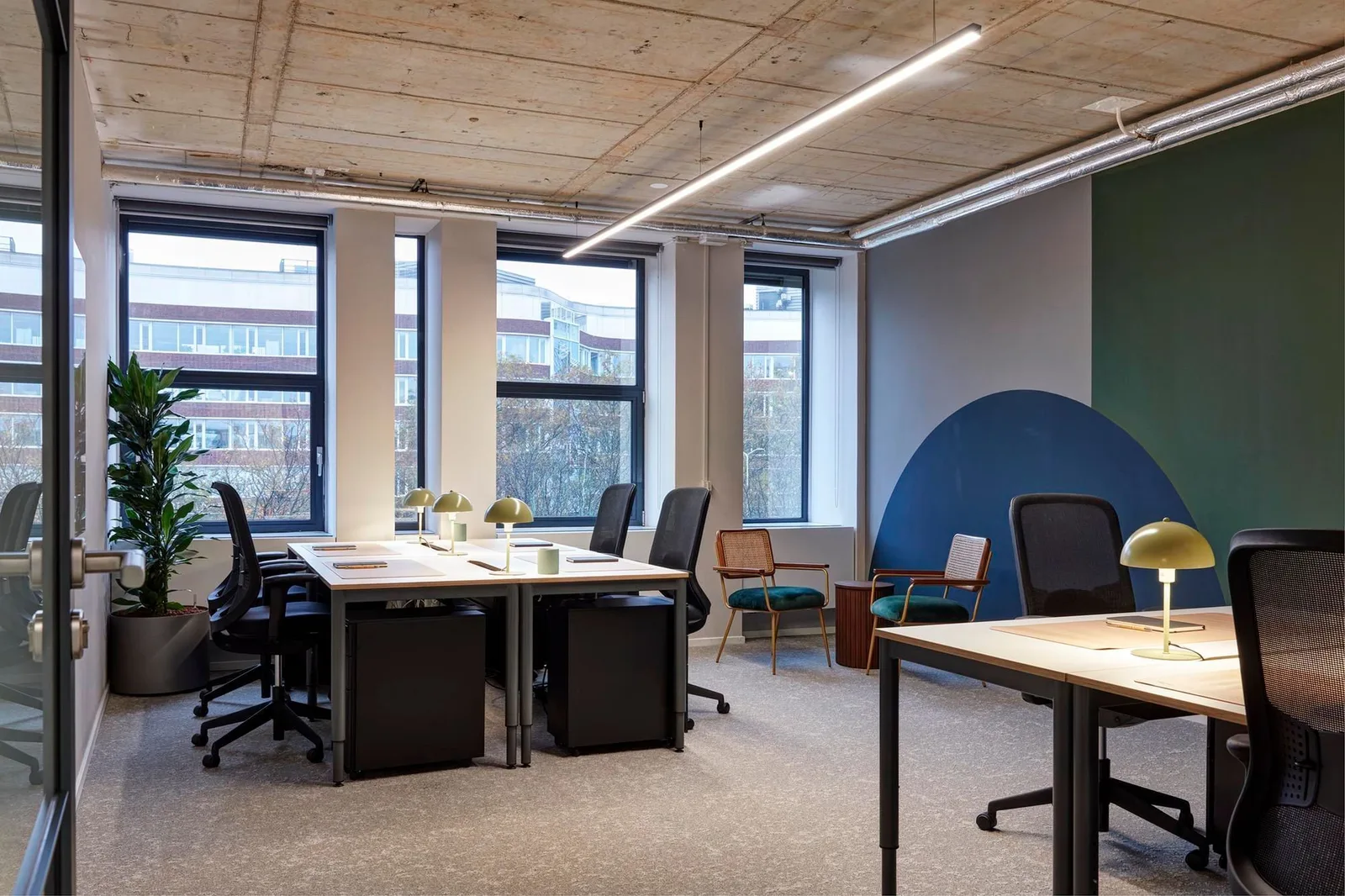 Clockwise The Hague, Privékantoor met 6 werkplekken, Den Haag