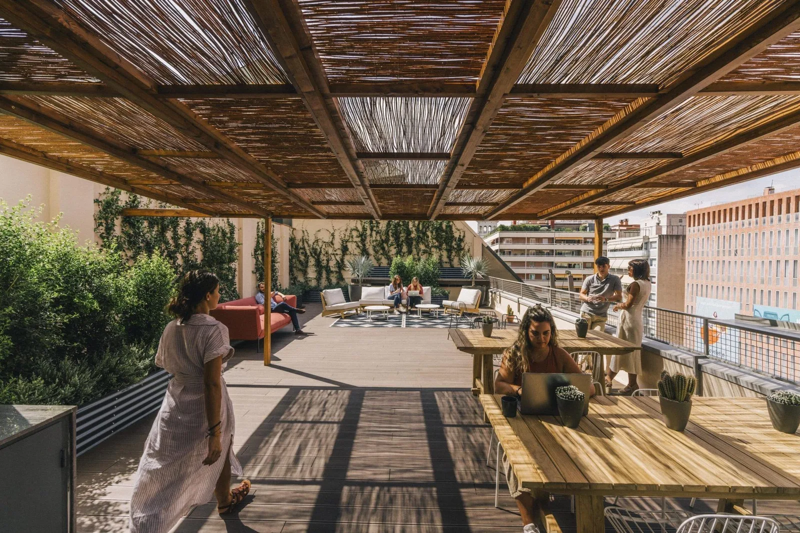 Cloudworks Tuset - Diagonal, Terrace and outdoor space, Barcelona