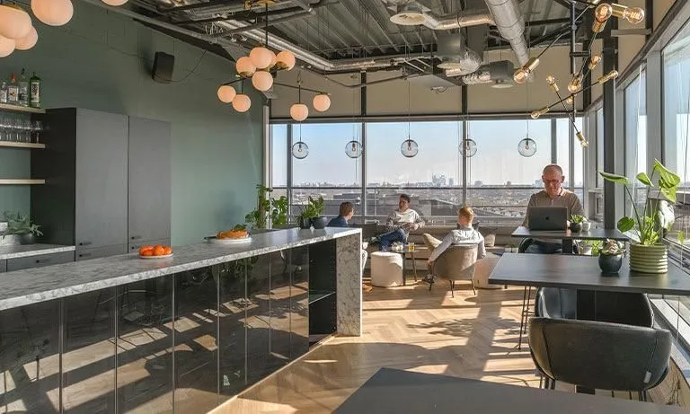 Co-Office Bruggebouw, Cafeteria, Amsterdam