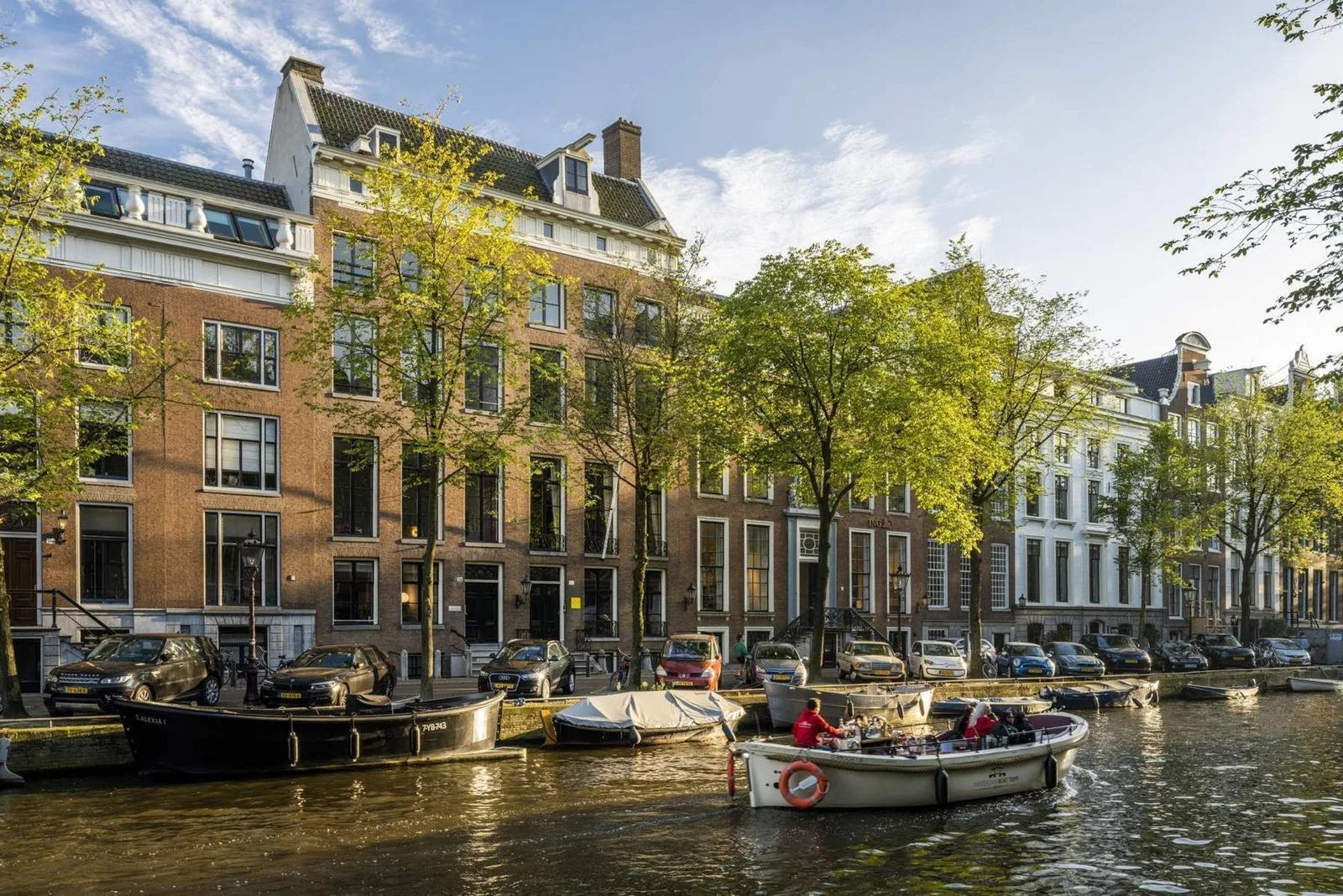Co-Office Herengracht , Gevel van het gebouw, Amsterdam