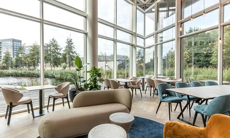 Co-Office Keynes Building, Kantine, Amsterdam