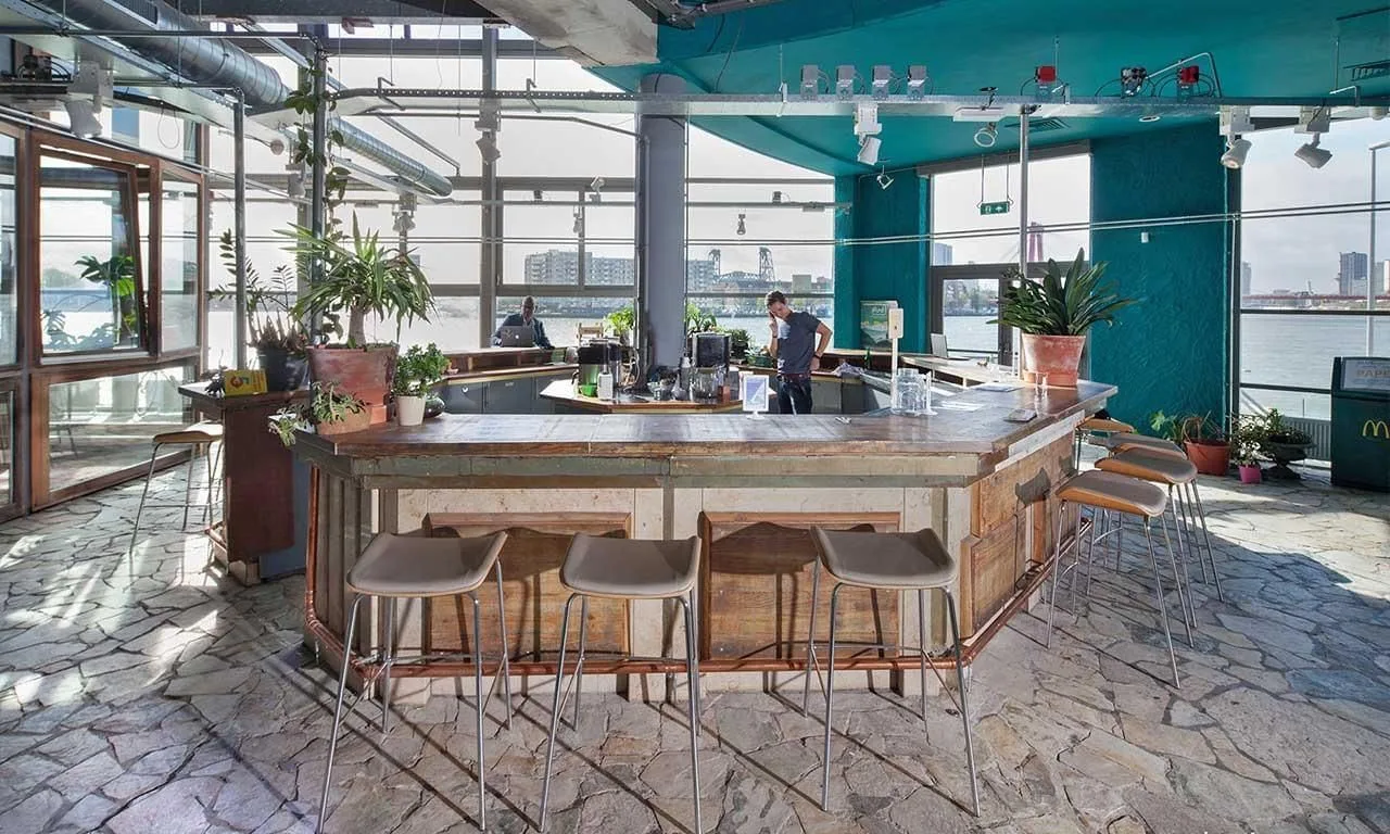Co-Office Rotterdam Schiekade, Cafétéria, Rotterdam