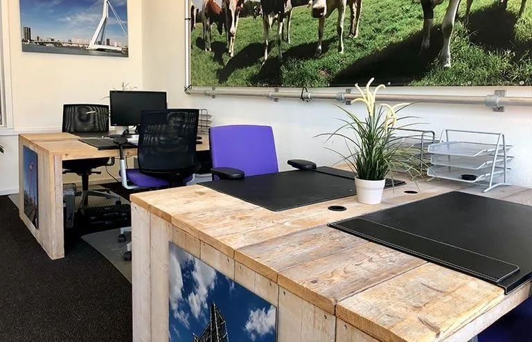 Co-Office Rotterdam Takstraat, Private office, 3 desks, Rotterdam