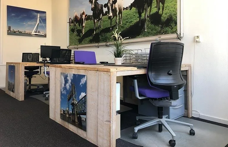 Co-Office Rotterdam Takstraat, Private office, 3 desks, Rotterdam