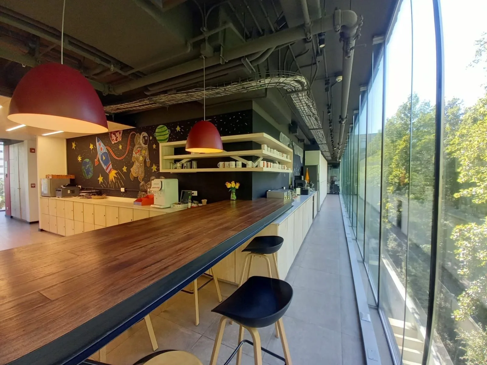 Co-Work Los Abedules, Cocina, Vitacura
