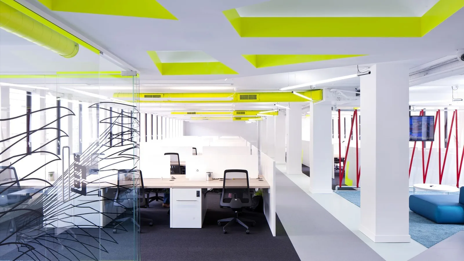 Co-Work Borough, Open-plan office, London