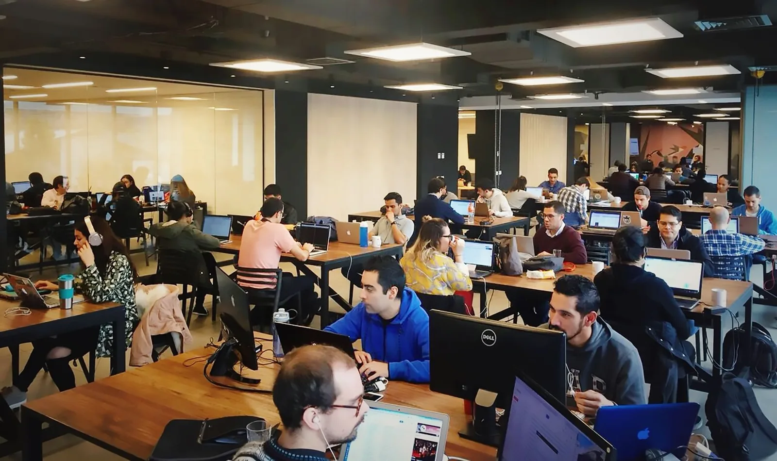 Co-Work Monjitas, Open-plan office, Santiago