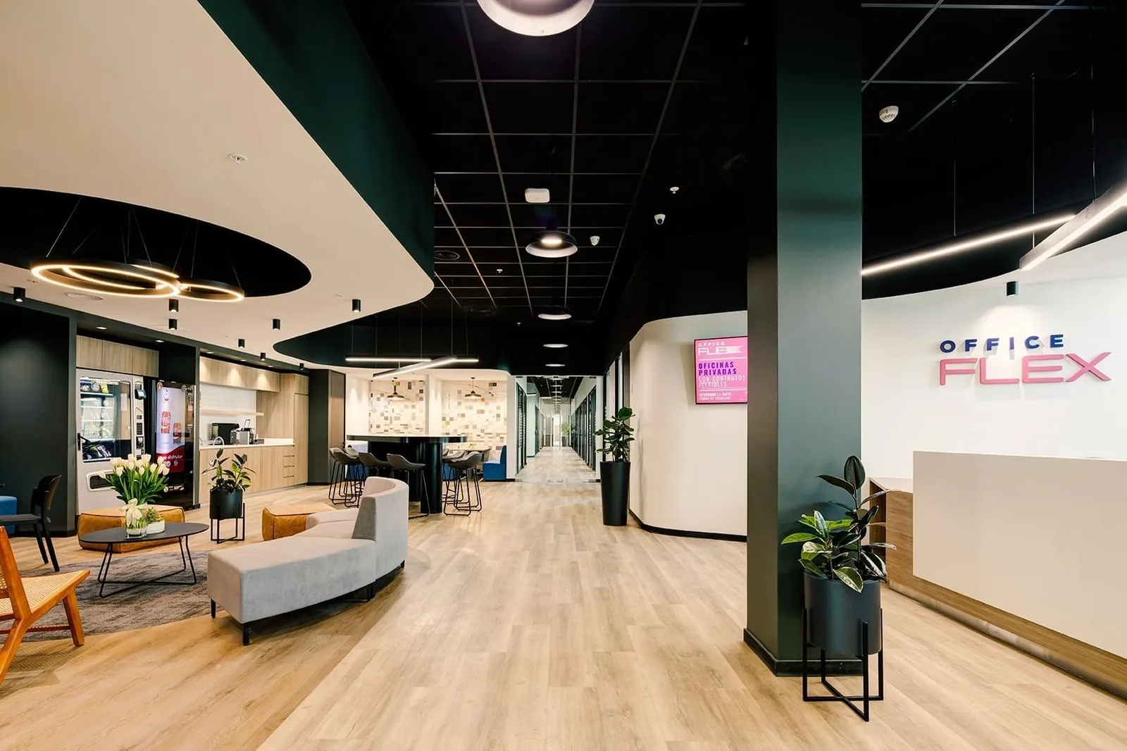 Co-Work Office Flex, Recepción, La Florida