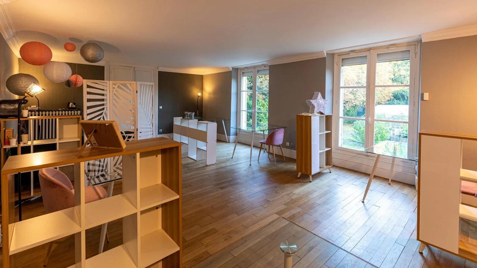 Co-Working Félicité, Großraumbüro, Andrésy