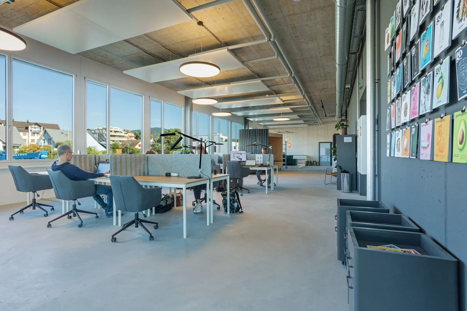 Coachingplus Coworking, Großraumbüro, Affoltern am Albis