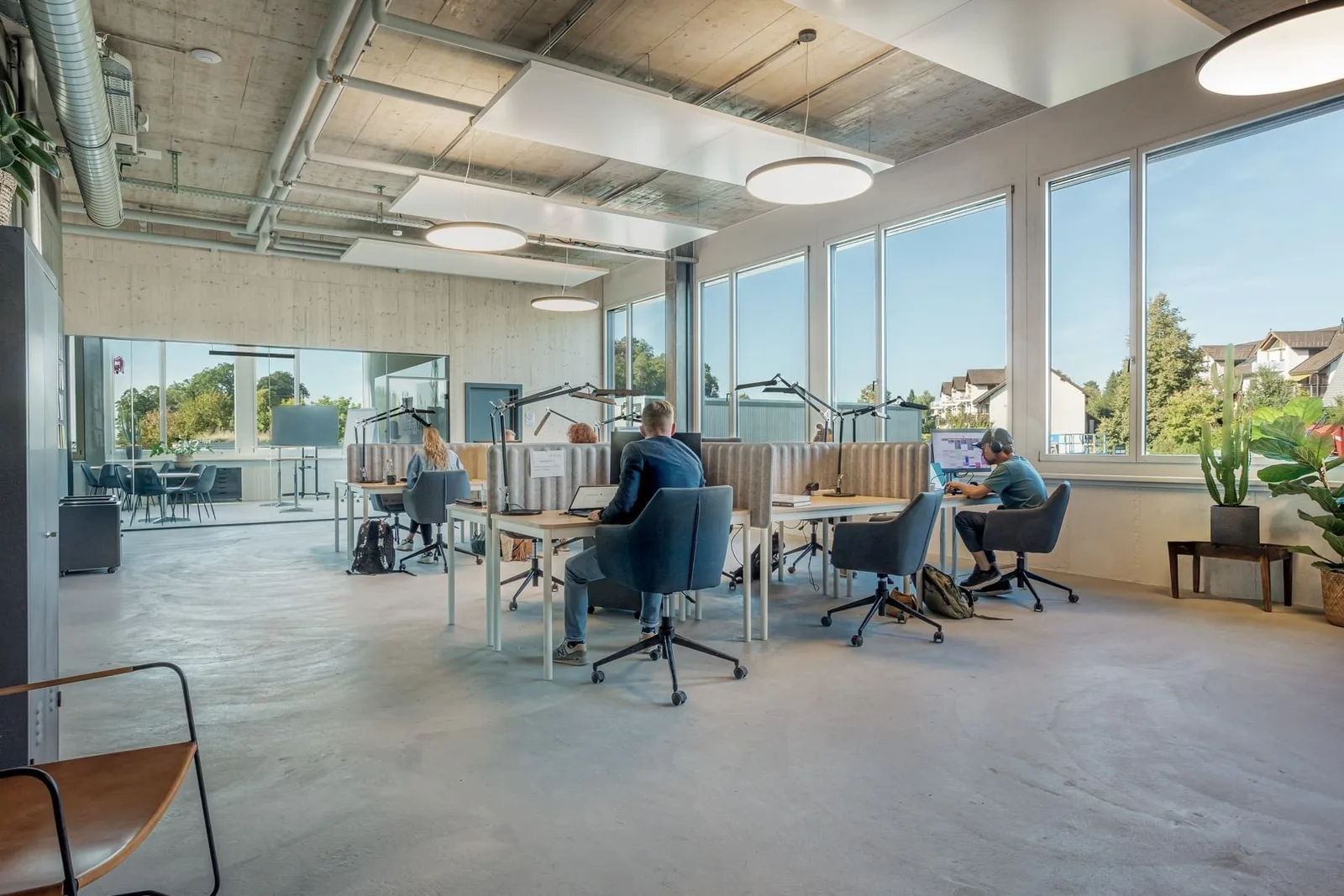 Coachingplus Coworking, Großraumbüro, Affoltern am Albis