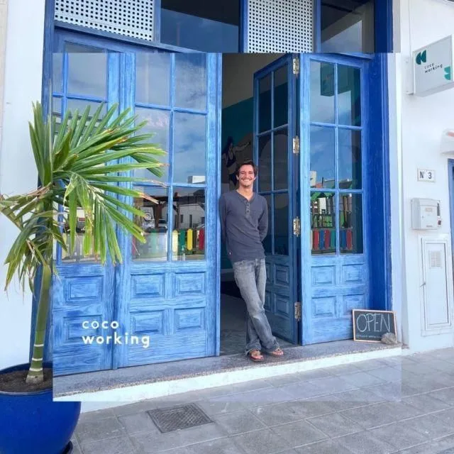 Cocoworking, Building facade, El Cotillo
