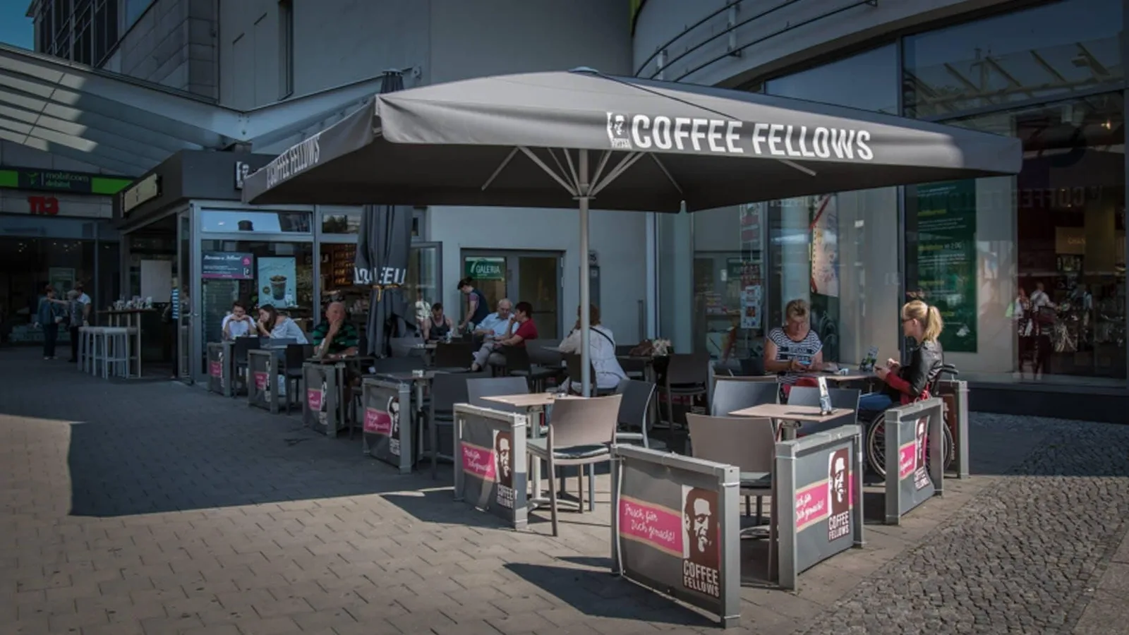 Coffee Fellows Berlin, Terrasse und Außenbereich, Berlin