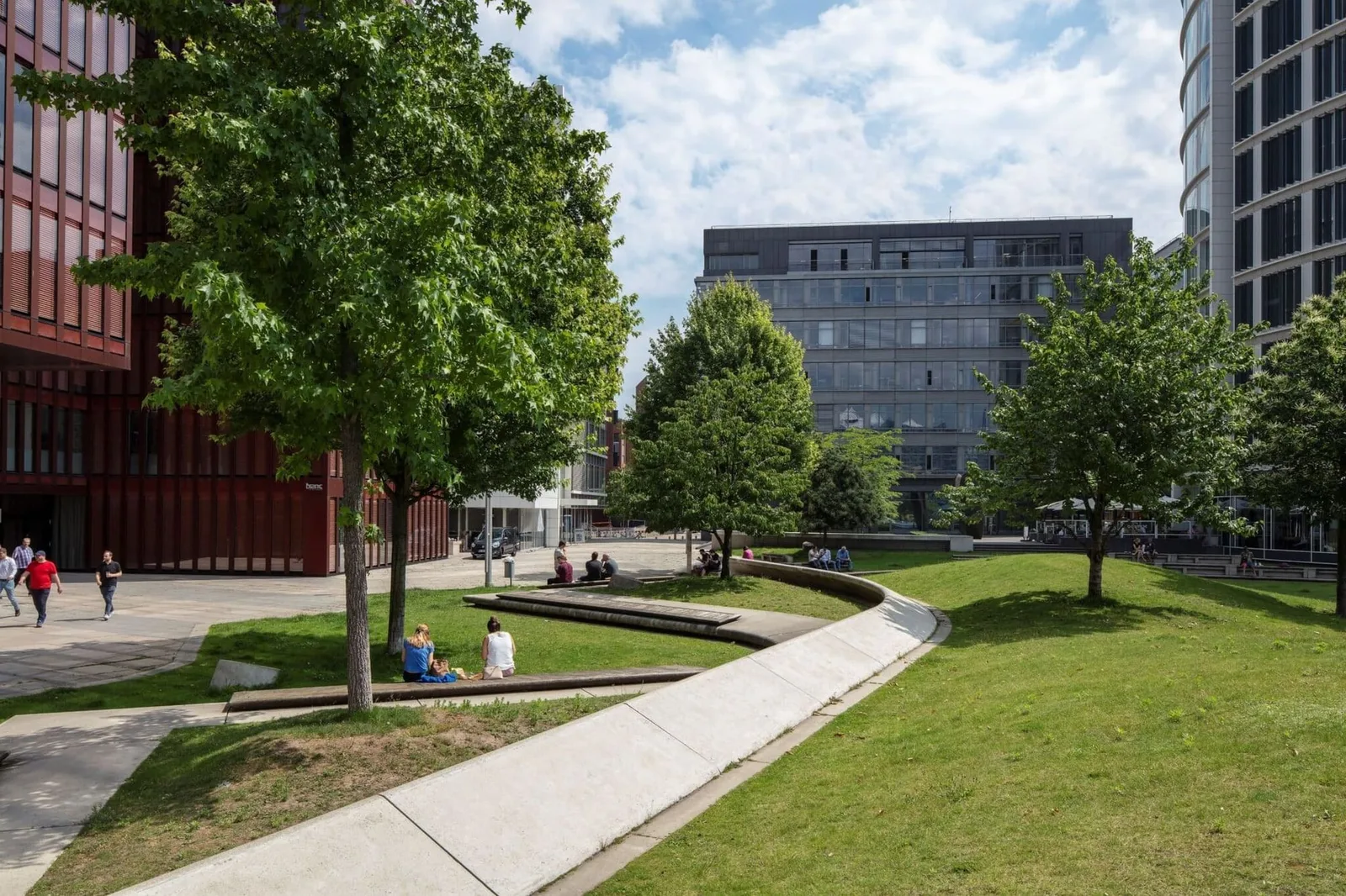 Coffee Plaza, Terrasse und Außenbereich, Hamburg