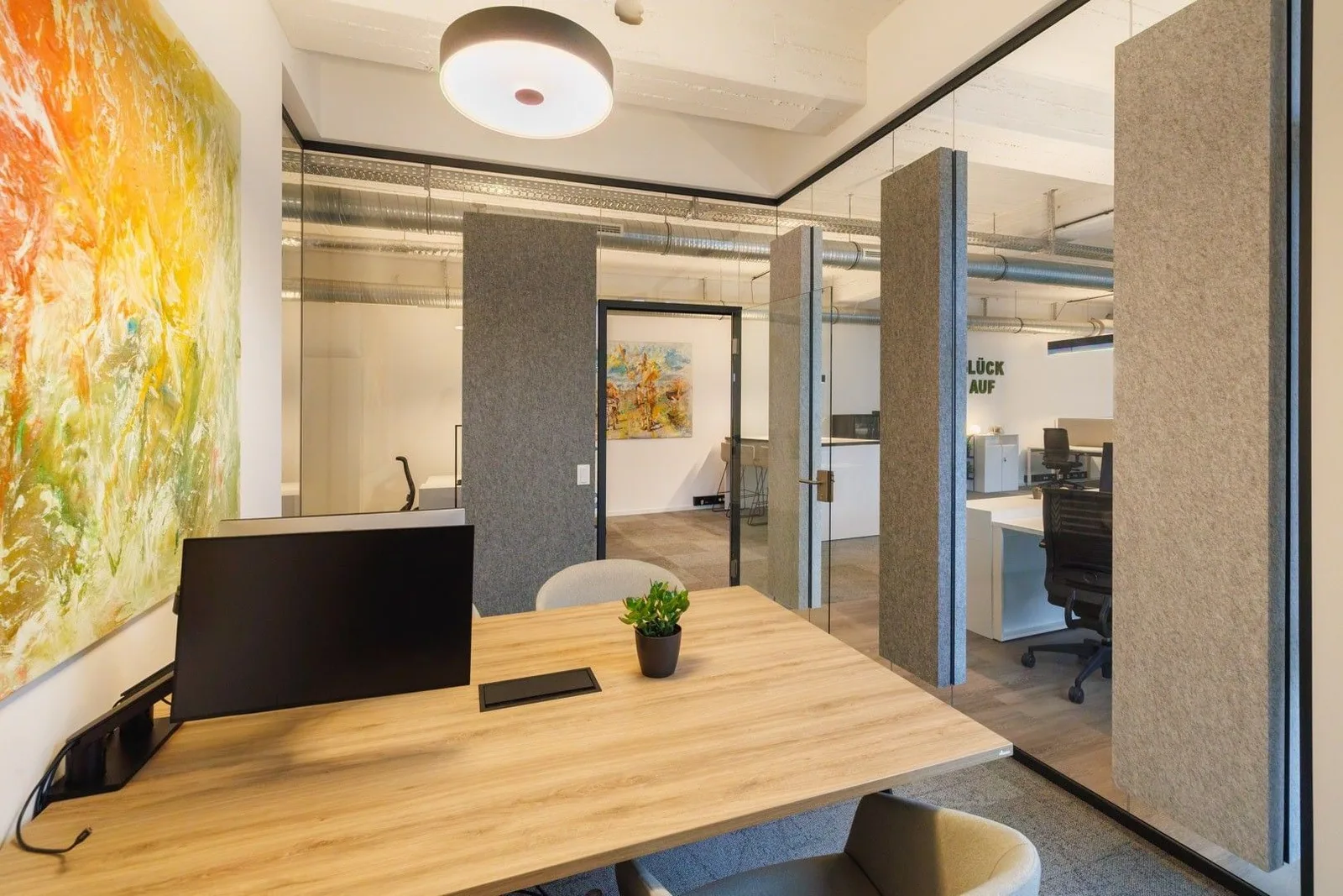 Collective.ruhr Essen-Kettwig, Private office, 2 desks, Essen