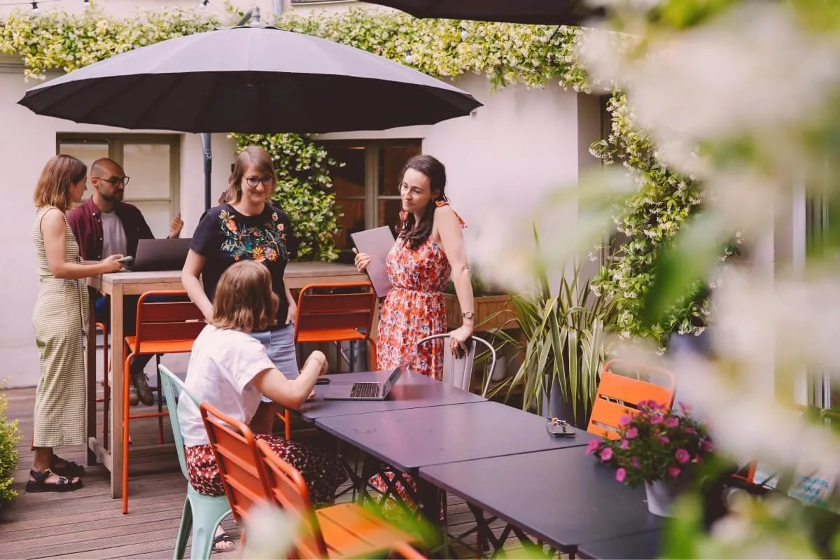 Comet Place des Victoires, Terrace and outdoor space, Paris 2e