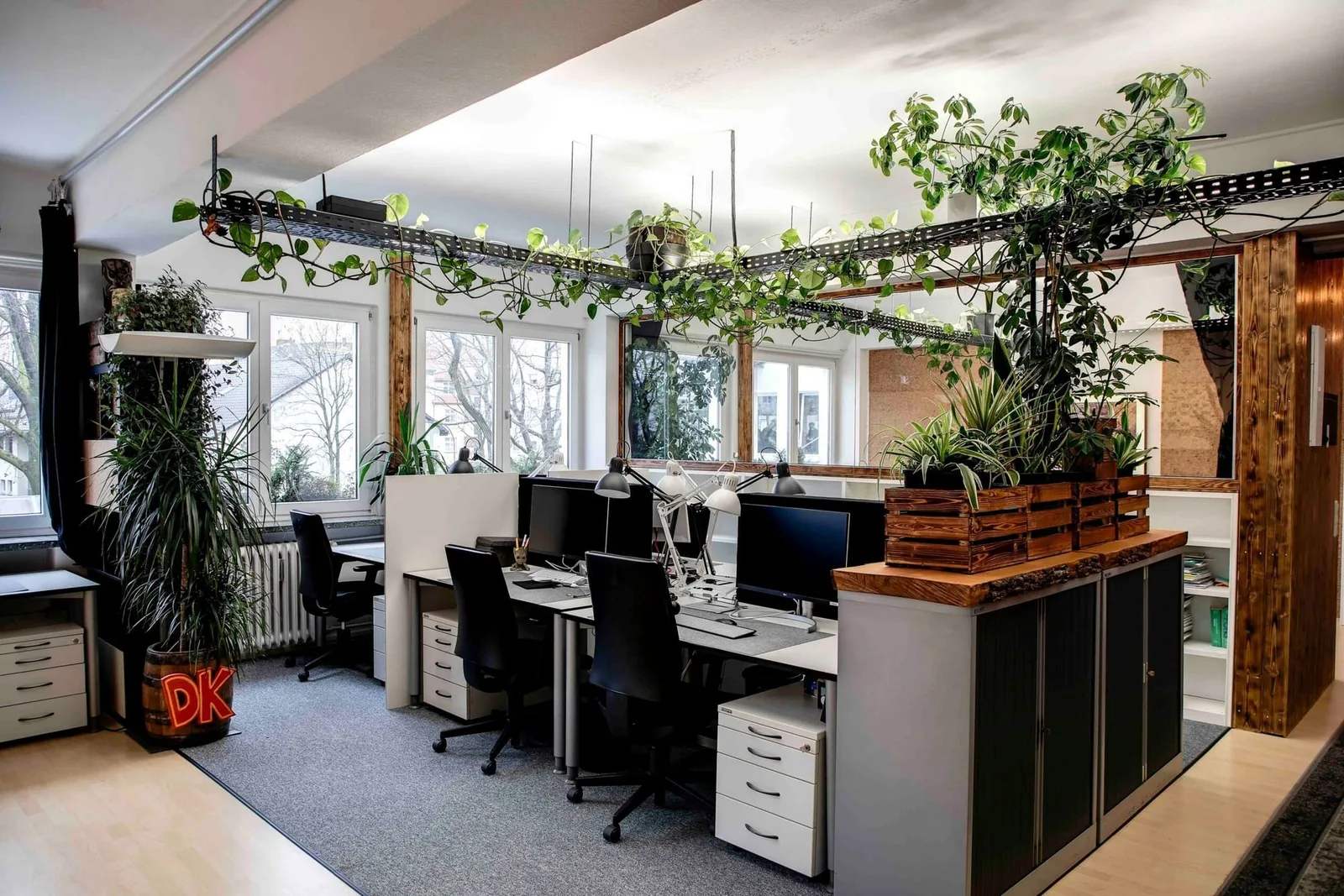 Comuna7, Open-plan office, Cologne