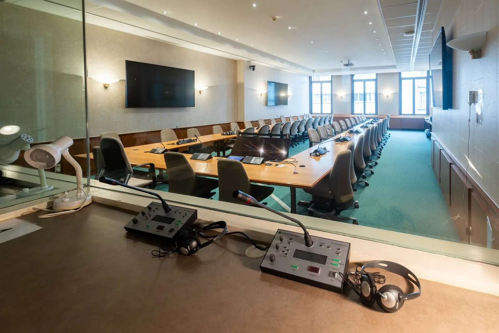 Conseil central de l'économie - Avenue d'Auderghem, Salle de réunion, Bruxelles