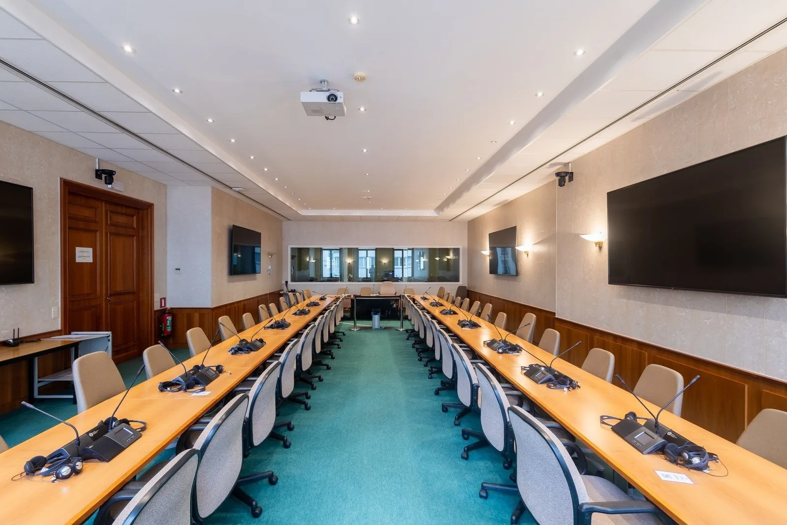 Conseil central de l'économie - Avenue d'Auderghem, Salle de réunion, Bruxelles