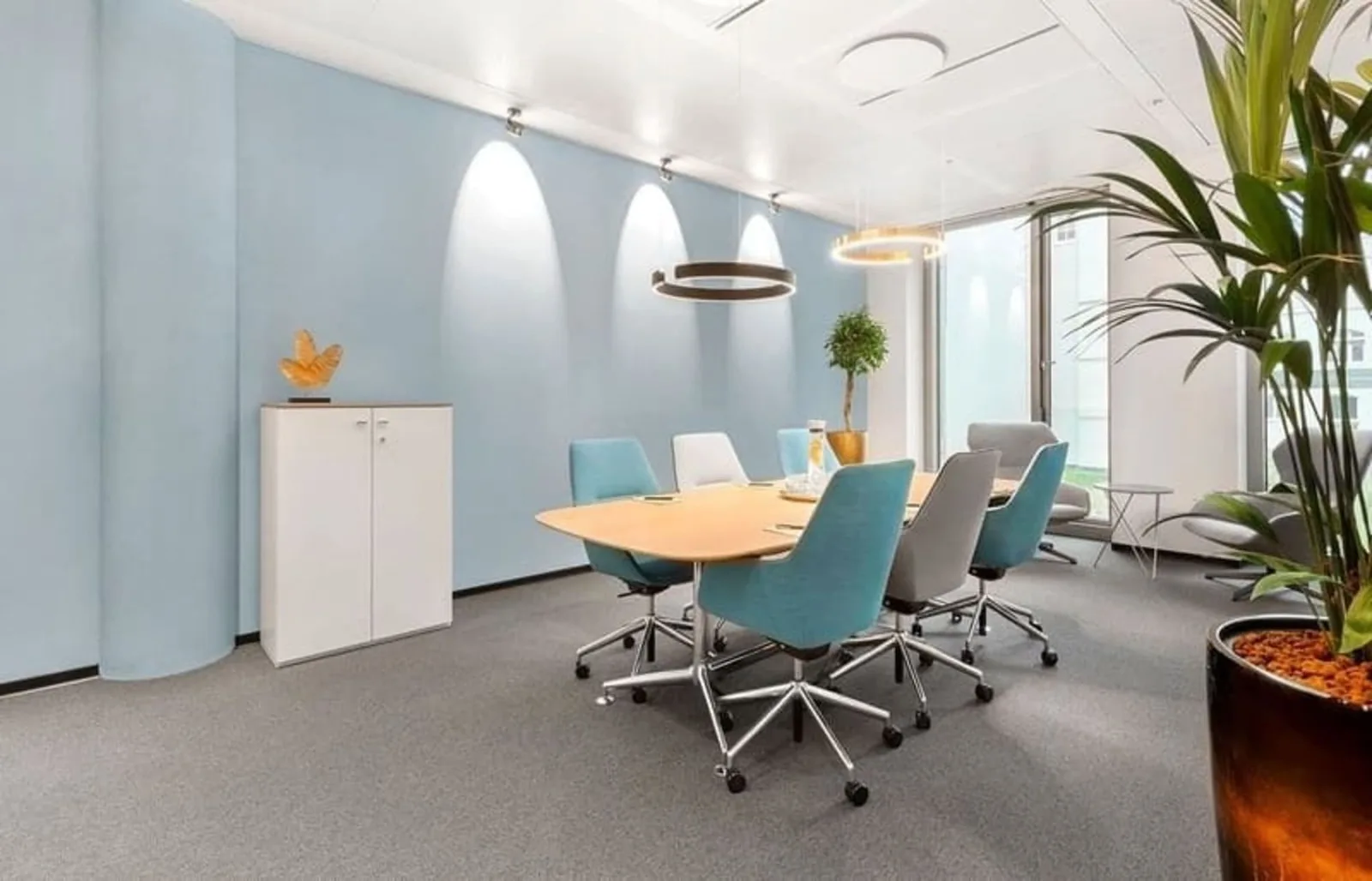 Contora Office Solutions - Düsseldorf KÖ-Quartier, Besprechungsraum für 7 Personen, Düsseldorf