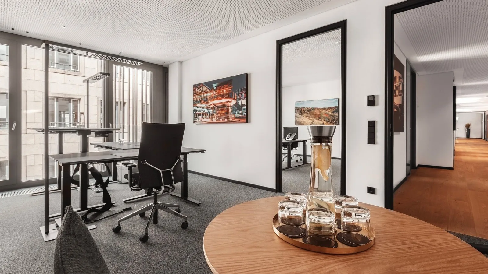Contora Office Solutions - Stuttgart Kronprinzenpalais, Private office, 2 desks, Stuttgart
