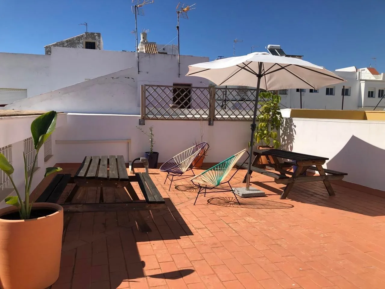 Corkerspace, Terrasse et espace extérieur, Conil de la Frontera