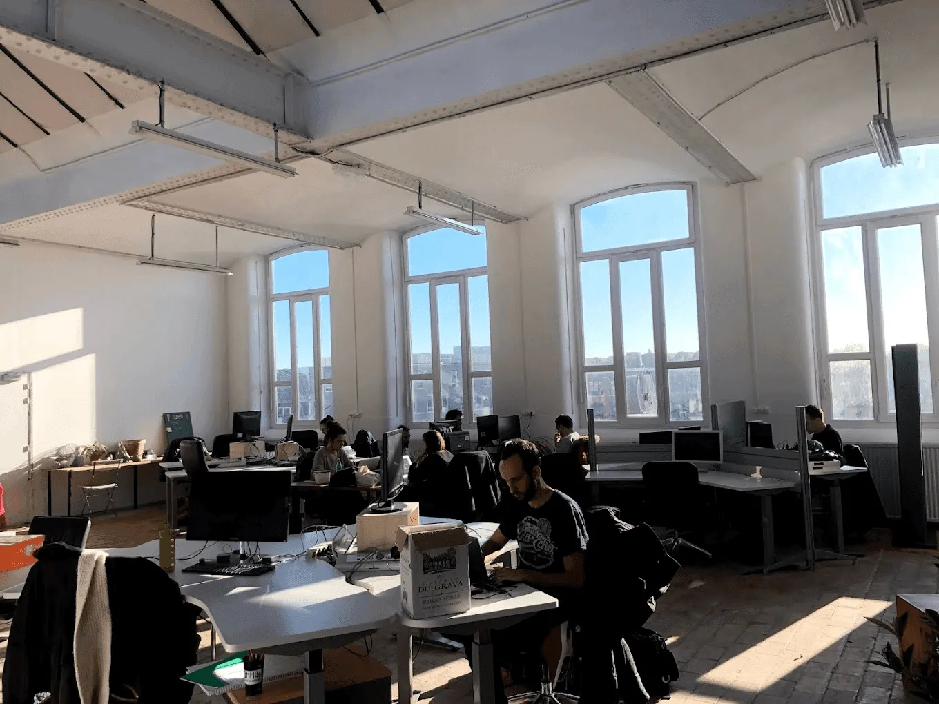 La CoRoutine, Open-plan office, Lille
