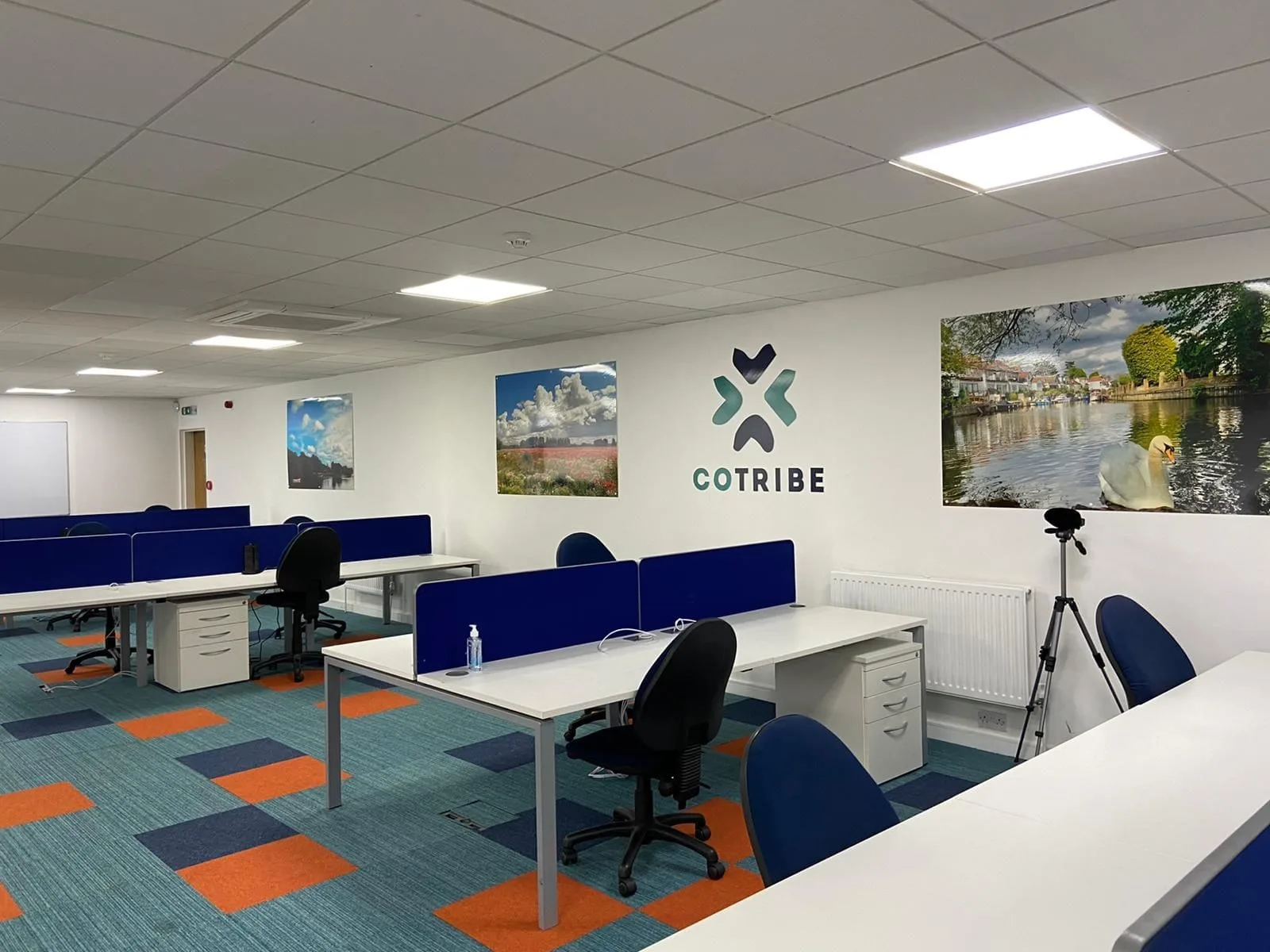 CoTribe Coworking Sunbury, Open-plan office, Sunbury-on-Thames