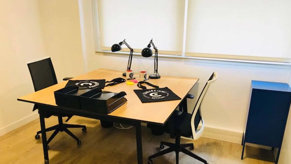 Cowork Immo Bordeaux, Private office, 2 desks, Bordeaux