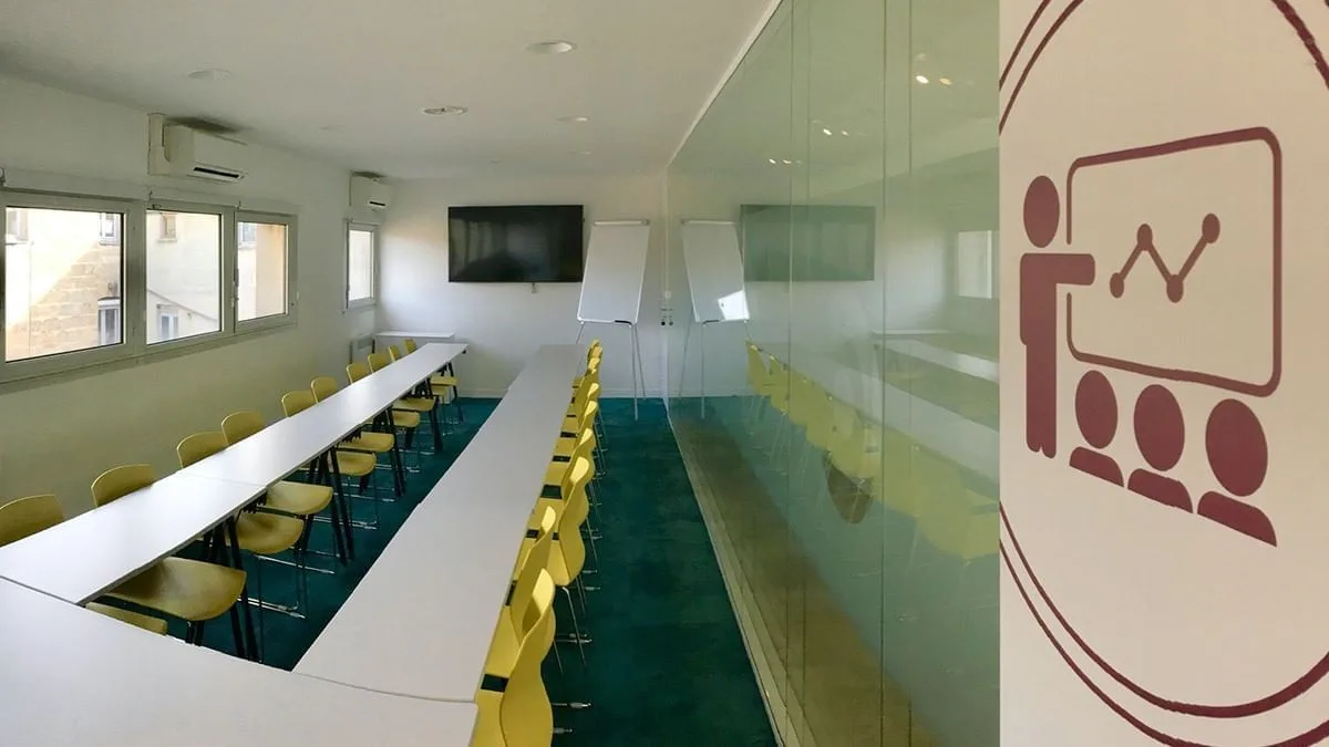 Cowork Immo Bordeaux, Training room for 20 people, Bordeaux