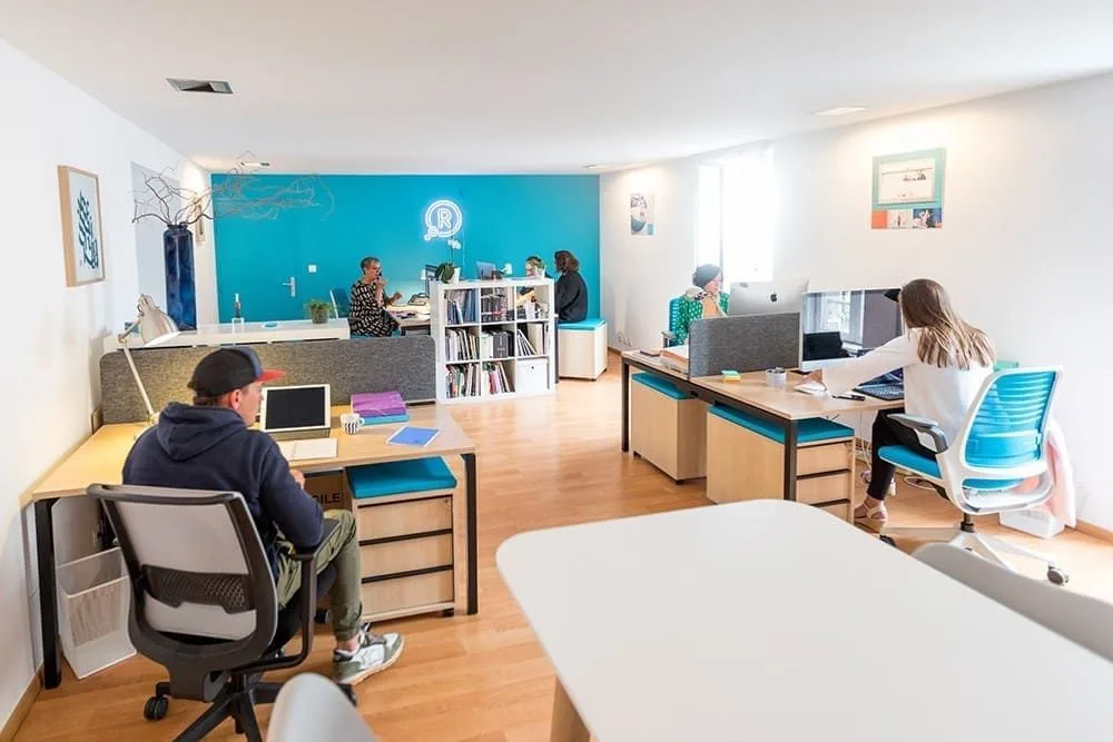 Cowork'R, Open-plan office, Quimper