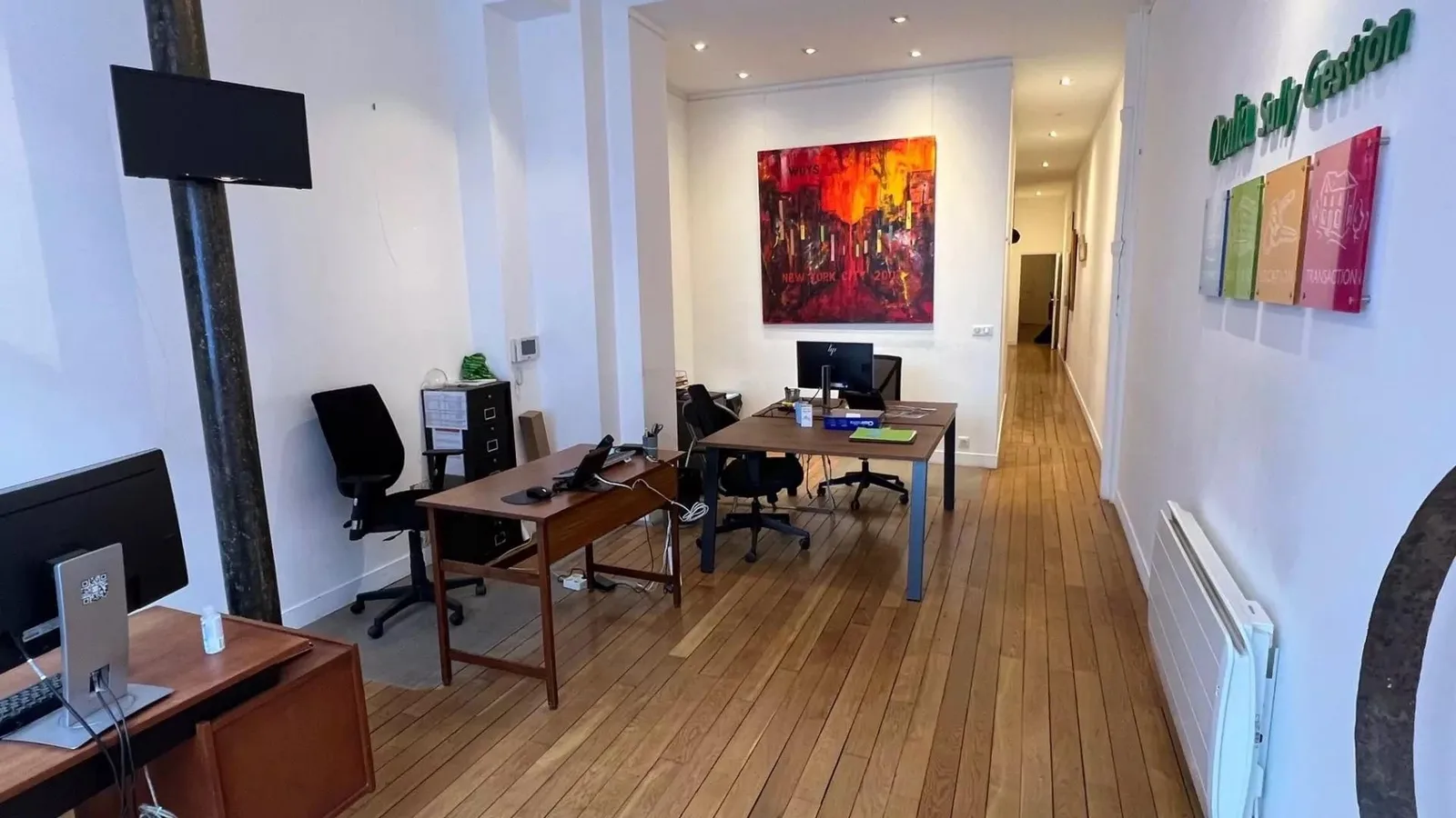 Coworkea Boulevard Henri IV, Bureau privatif 3 postes, Paris 4e