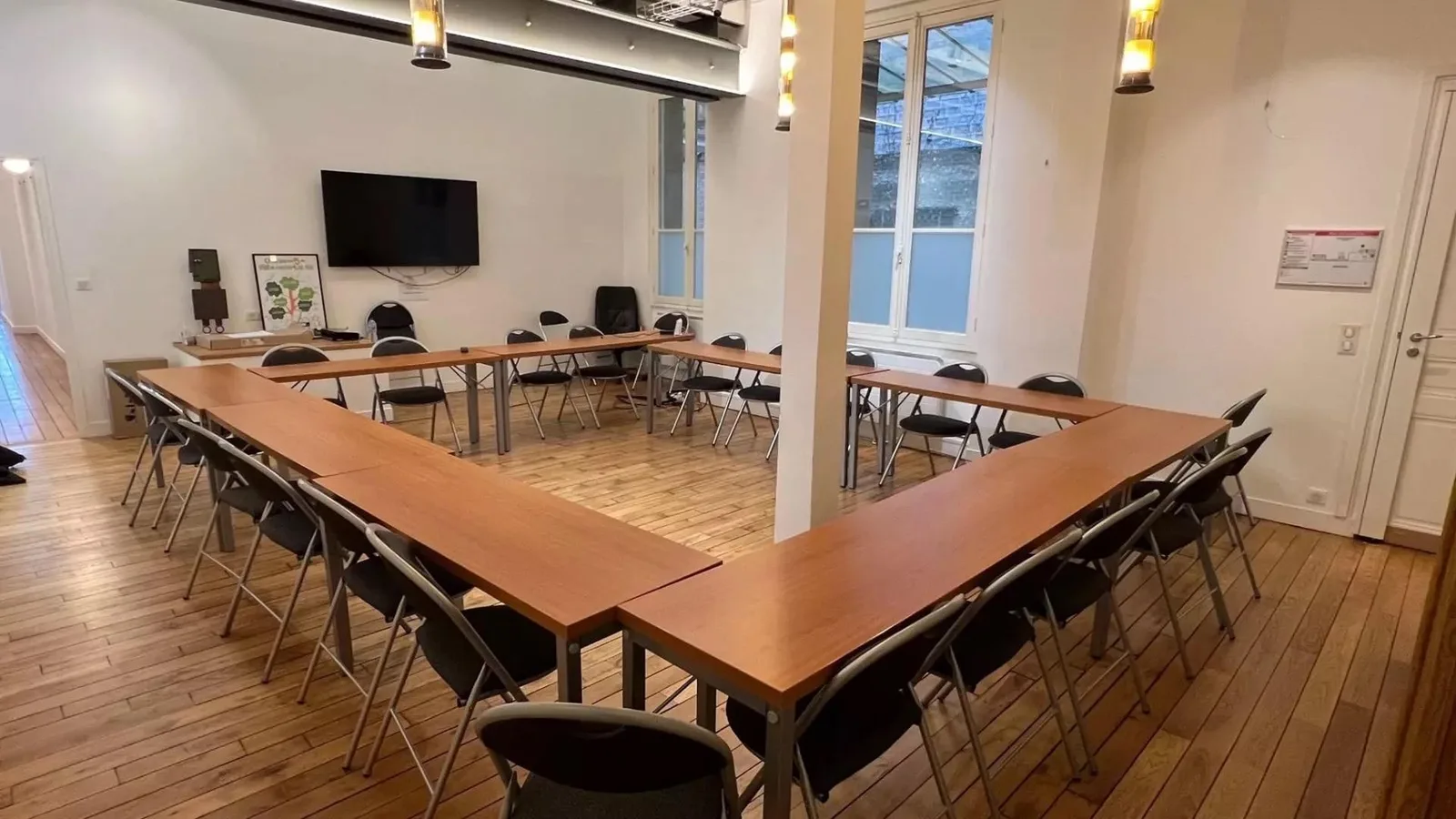 Coworkea Boulevard Henri IV, Salle de formation 20 personnes, Paris 4e