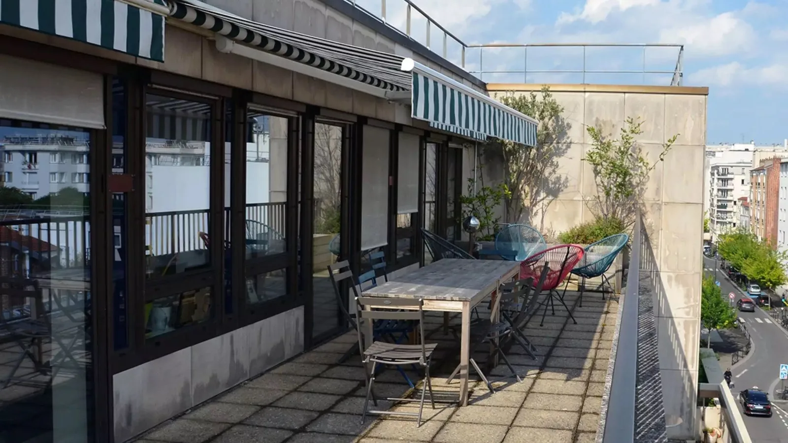 Coworkea Clichy, Terrasse et espace extérieur, Clichy