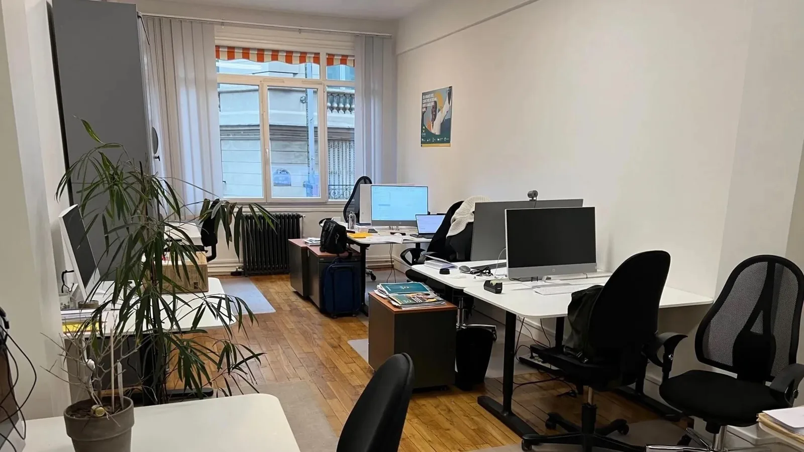 Coworkea des Panoramas, Bureau privatif 5 postes, Paris 2e