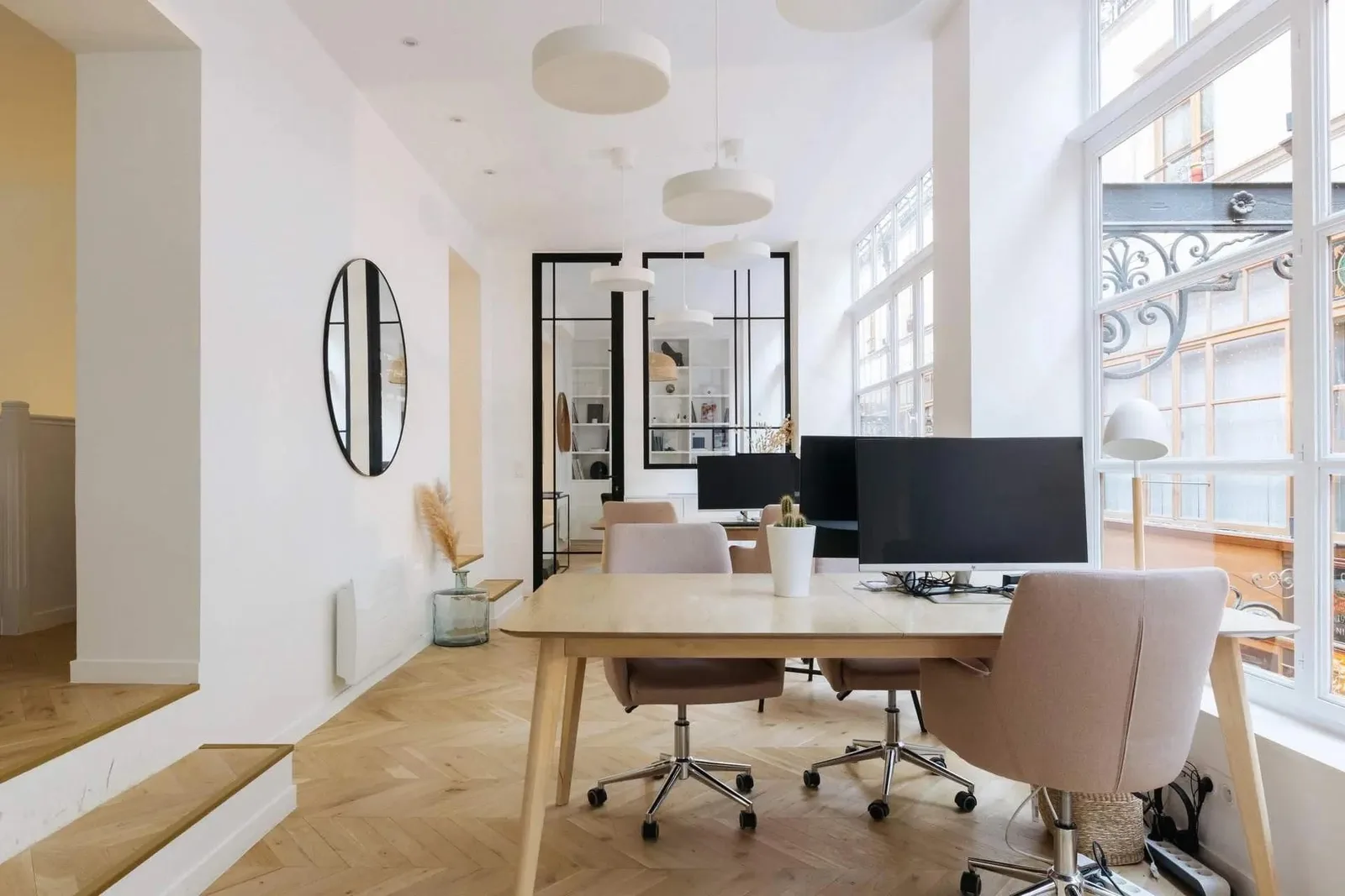 Coworkea Passage du Grand Cerf, Bureau privatif 4 postes, Paris 2e