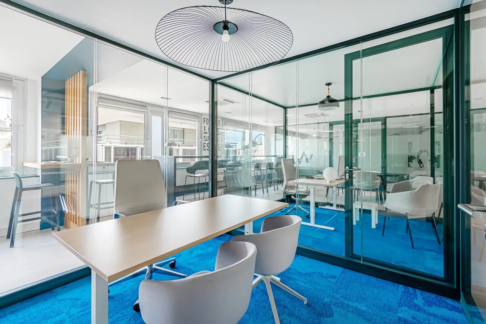 Coworkin 94, Privatbüro mit 3 Arbeitsplätzen, La Varenne Saint Hilaire